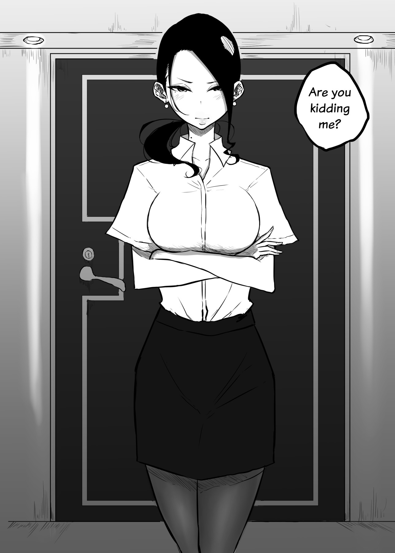 Hentai Manga Comic-The Story of a Strict Teacher Who Got Fucked by Her Gyaru Bitch Student-Read-12